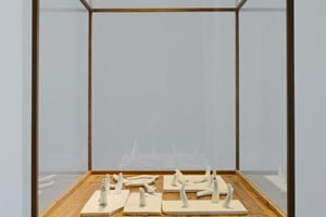 Ai Weiwei, Set of Spouts, 2015. Porcelain Teapot Spouts from Song Dynasty(960-1279) Unique set of 11 pieces, variable dimension. Courtesy: TANG Contemporary Art